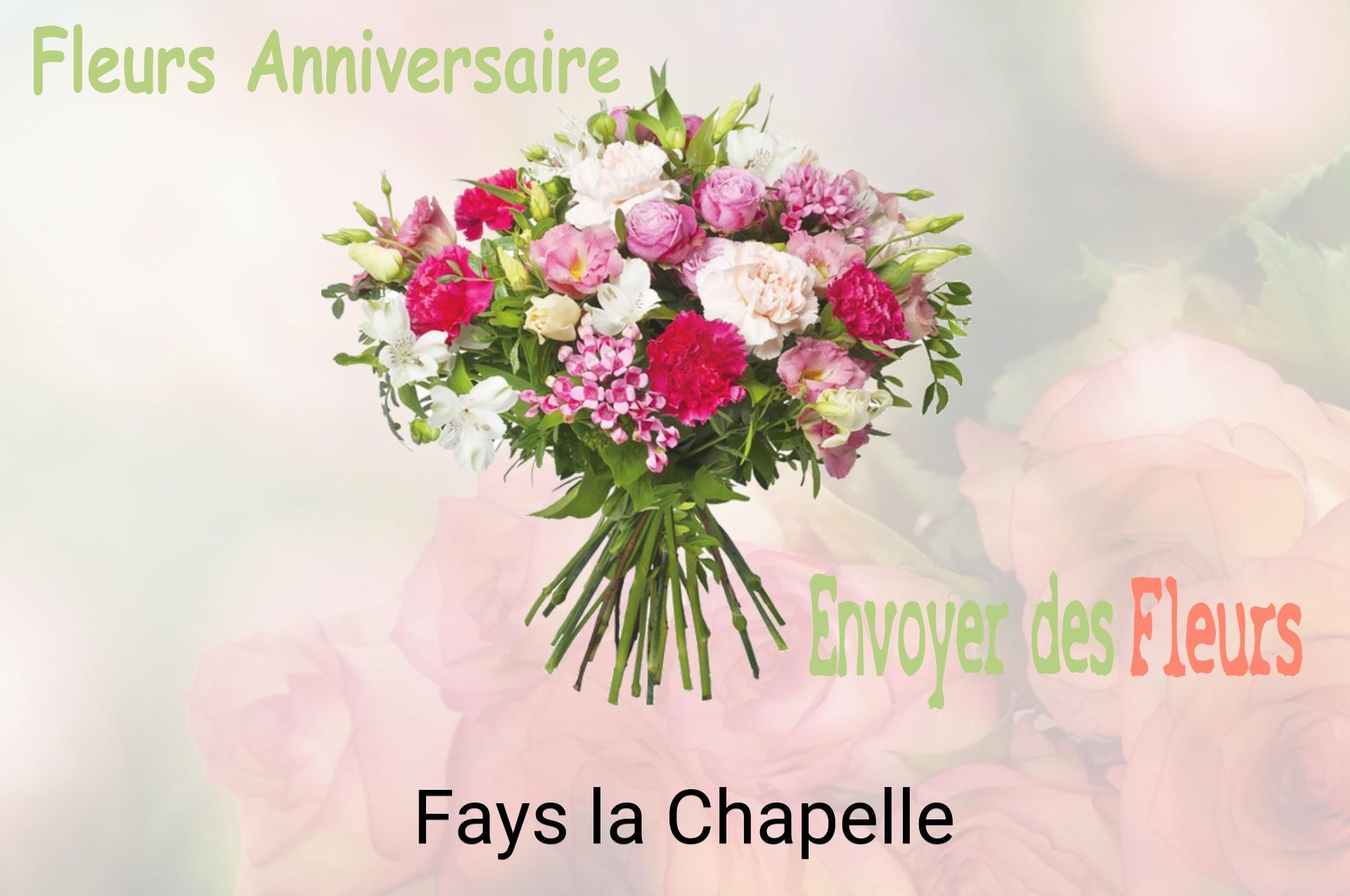 Bouquet de fleurs d’anniversaire livré à Fays-la-Chapelle