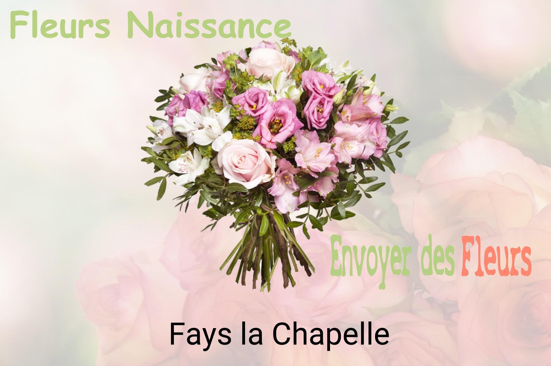 Bouquet de fleurs de naissance livré à Fays-la-Chapelle