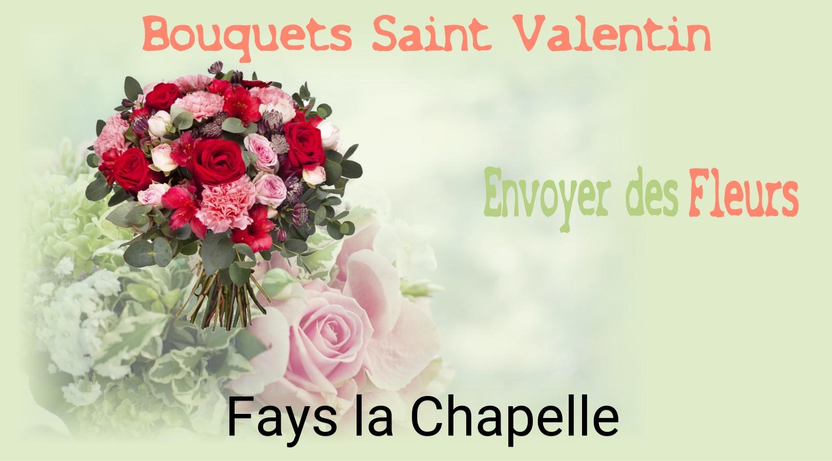Roses de Saint-Valentin livrées à Fays-la-Chapelle